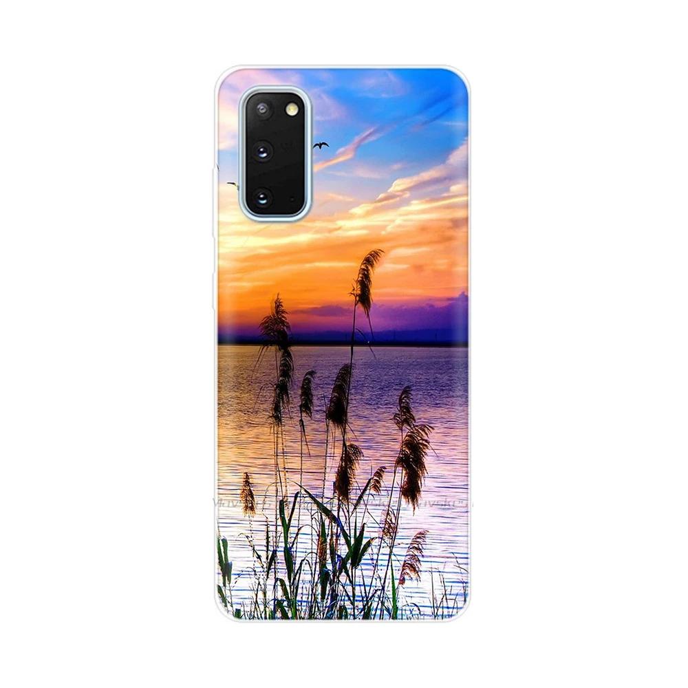 For Samsung Galaxy S20 FE Case S20 Ultra Silicone Back Cover Soft Tpu Phone Case For Samsung S20 FE Case S 20 Plus Cover Bumper