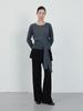 HUNCH Tie Layered Knit