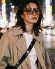 [Joopin] Clip-on Sunglasses for Night Driving, Night Vision, Anti-Glare, Yellow Lens, Flip-Up Style, Attaches To Glasses, Thin and Lightweight, Metal