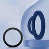 Magnetic Silicone Soft Finger Strap Phone Ring Holder for Magsafe IPhone 16 Universal Stand Support Mac Safe Loop Grip Bracket