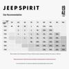 JEEP SPIRIT Men's Waffle Knit Side Panel Wide-Leg Casual Pants