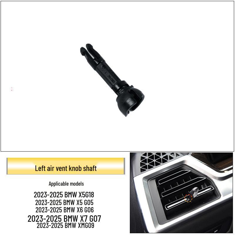 BMW X5/X6/X7 Air Vent Repair Kit: Adjustment Knob Shaft & Panel Frame