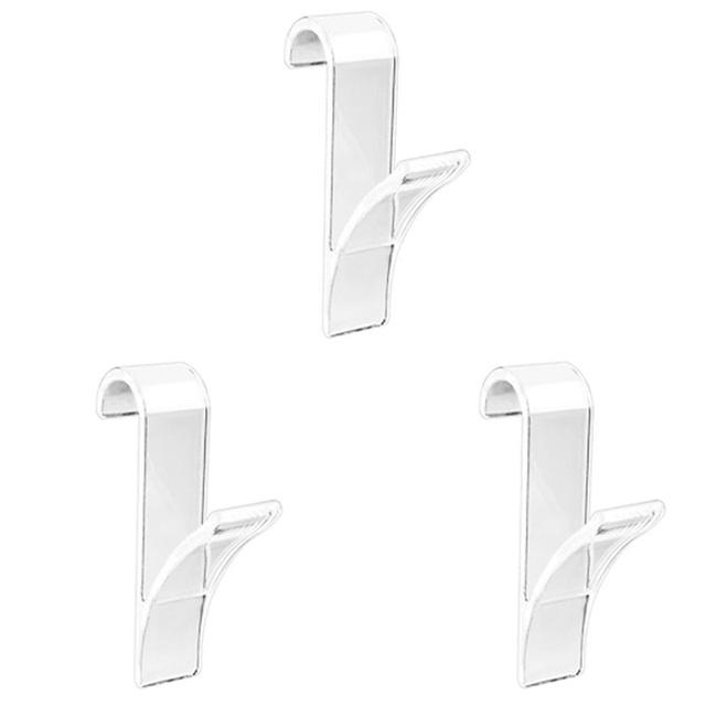 5/4/3/2/1 st Kök Badrum Klädhängare Klämmor Förvaringshyllor Vit Hängare För Handdukstorkare Radiatorräcke Kläder Halsduk Hängare Hållare