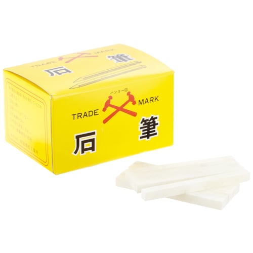 

Masuda Taseki Kogyosho Hammer Brand Industrial Slate Pencil No. 220 Half Angle (Thick Angle), Pack of 50