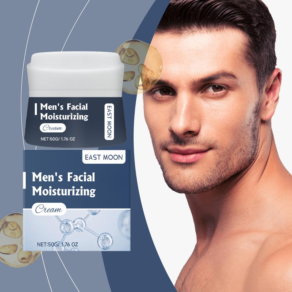 East Moon Men's Moisturizing Cream Hydrating Nourishing Brightening Skincare Formula