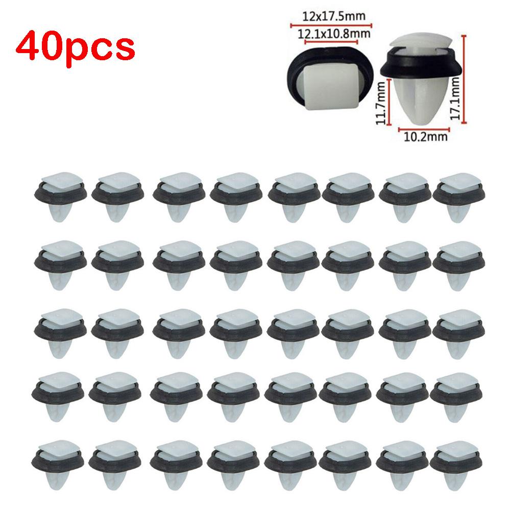 40pcs Car Body Side Moulding Clip Retainer Fastener 68093998AA For Ram For ProMaster 68093998-AA Voitures Accessoire