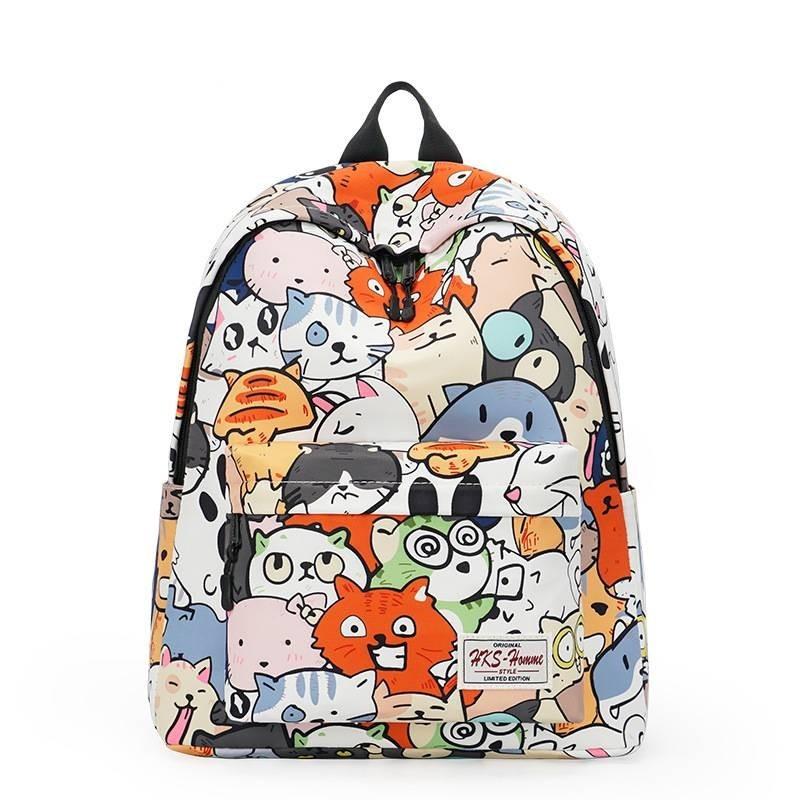 Stylish Japanese Ins Inspired Large Capacity Backpack For College Students Breathable And Waterproof