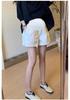 Plus Size Petite Maternity Wide Leg Shorts - Summer Fashion Thin Style
