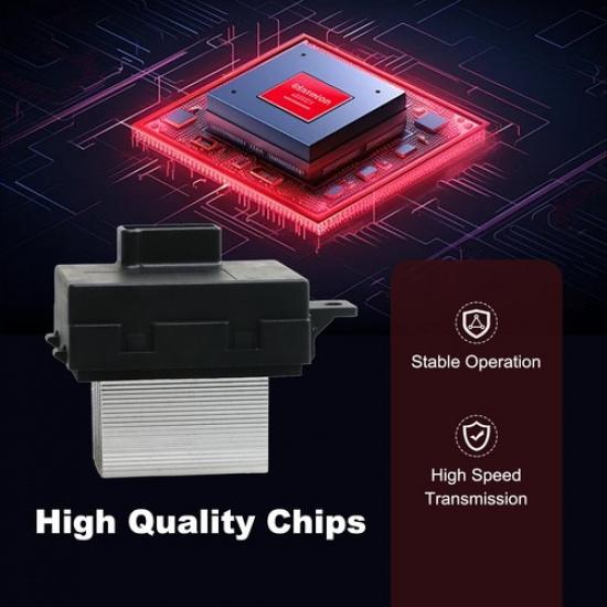 1x HVAC Fan Blower Motor Resistor W/ Connector for Ford 2006-2012 Fusion