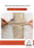 Kids' Winter Plus Velvet Thickened Knit Tights with Bow - Combed Cotton Cable Knit