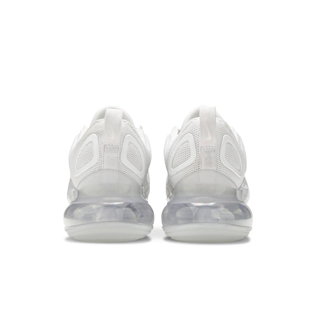 Nike Womens Air Max 720 'Pure Platinum' (women's sizes) White / White-Mtlc Platinum-Pure Platinum Casual Shoes AR9293 101