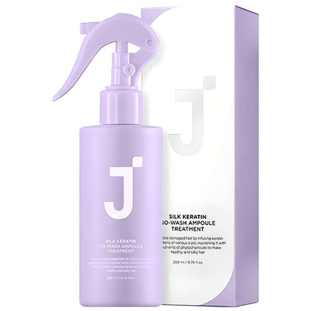 Jsoop Silk Keratin No-Wash Ampoule Treatment Hair Mist 200ml, Korean 200ml