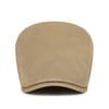 Retro Flat Cap: Solid Color Versatile Beret with a British Painter's Flair