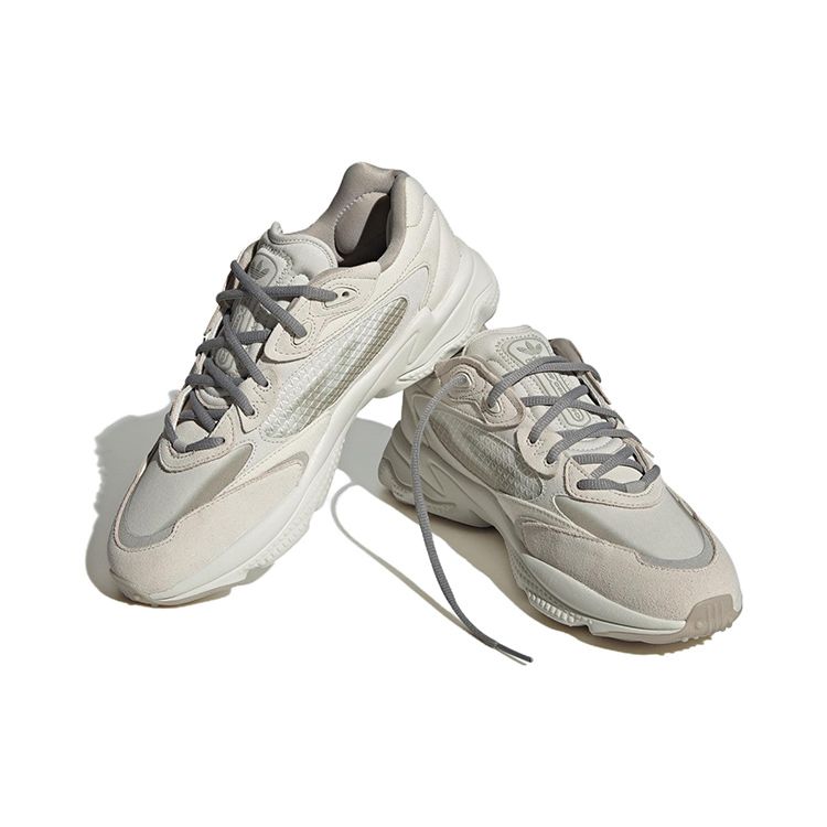 Adidas Originals Ozweego Canvas Suede Leather Meta Sport Versatile Non-Slip Wear-Resistant Lightweight Low-Top Casual Shoes Unisex Casual Shoes IF0425