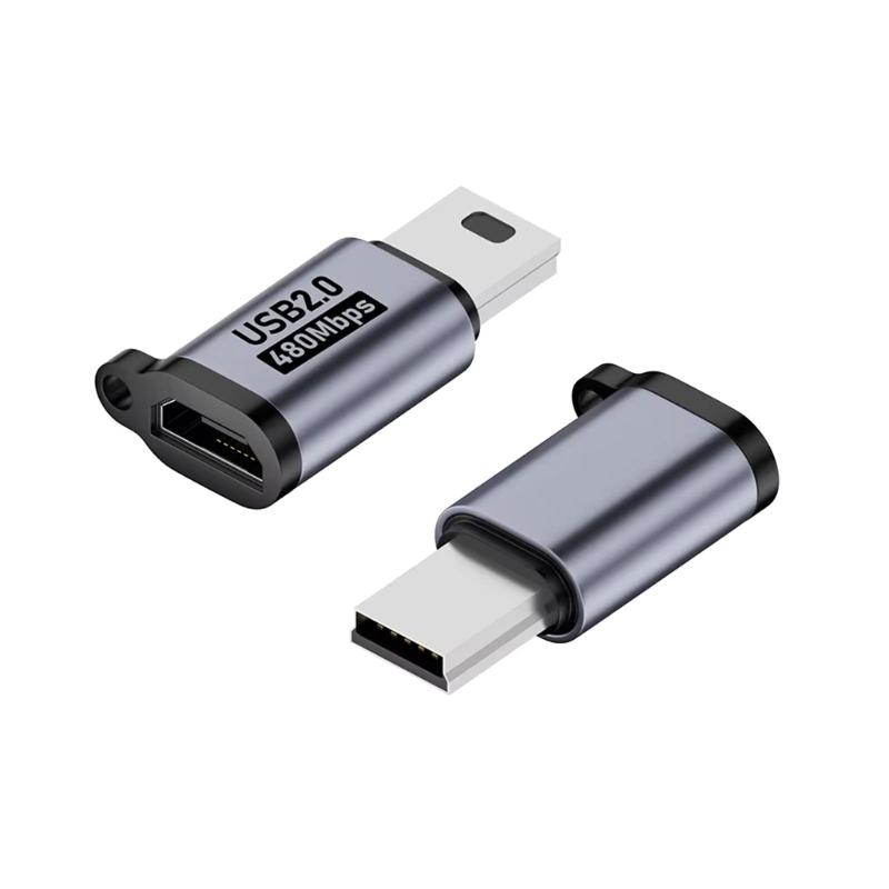 USB to Type C Connector Optional Adapers for Effortless Switching Between Devices Data Transfer and Charging Supply