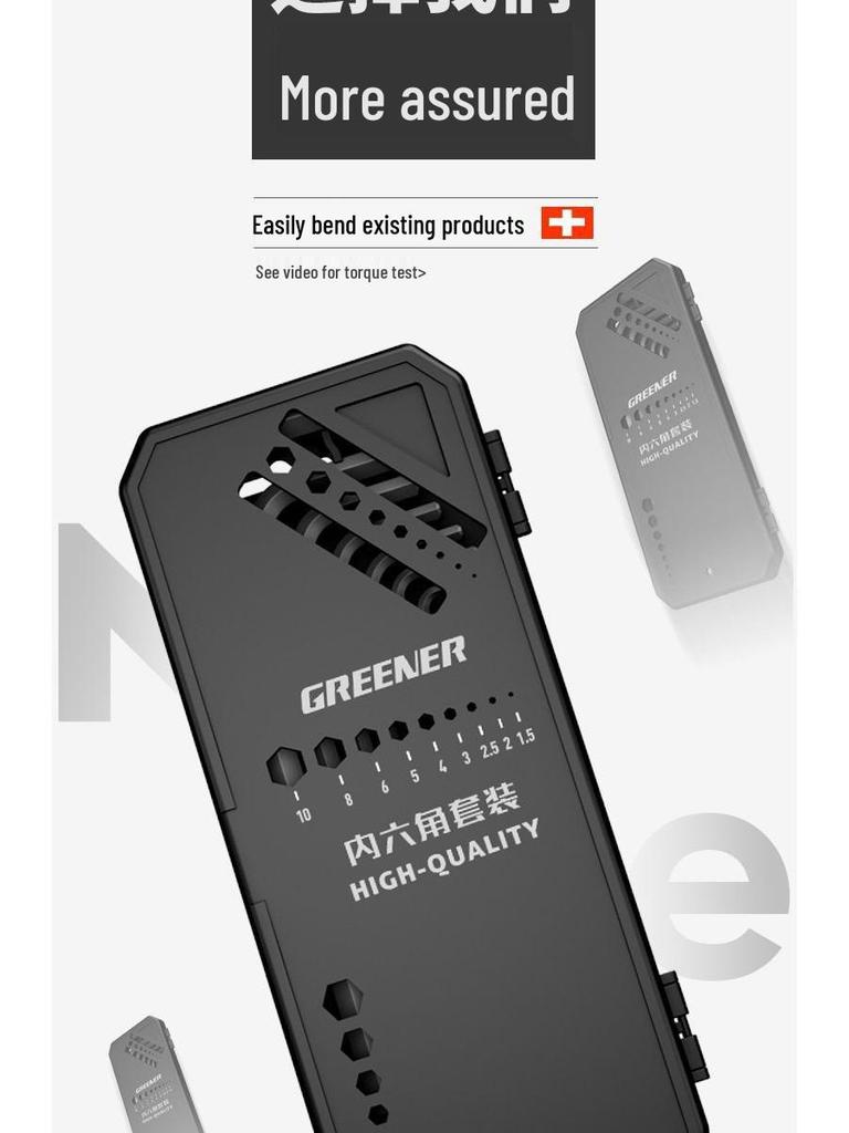 Universal Hex Wrench Set - 6-Point Screwdriver & Extendable Hex Tool