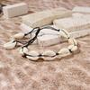 Set Collana, Bracciale, Cavigliera, Conchiglia d'Acqua Dolce & Choker Fatti a Mano Europei e Americani