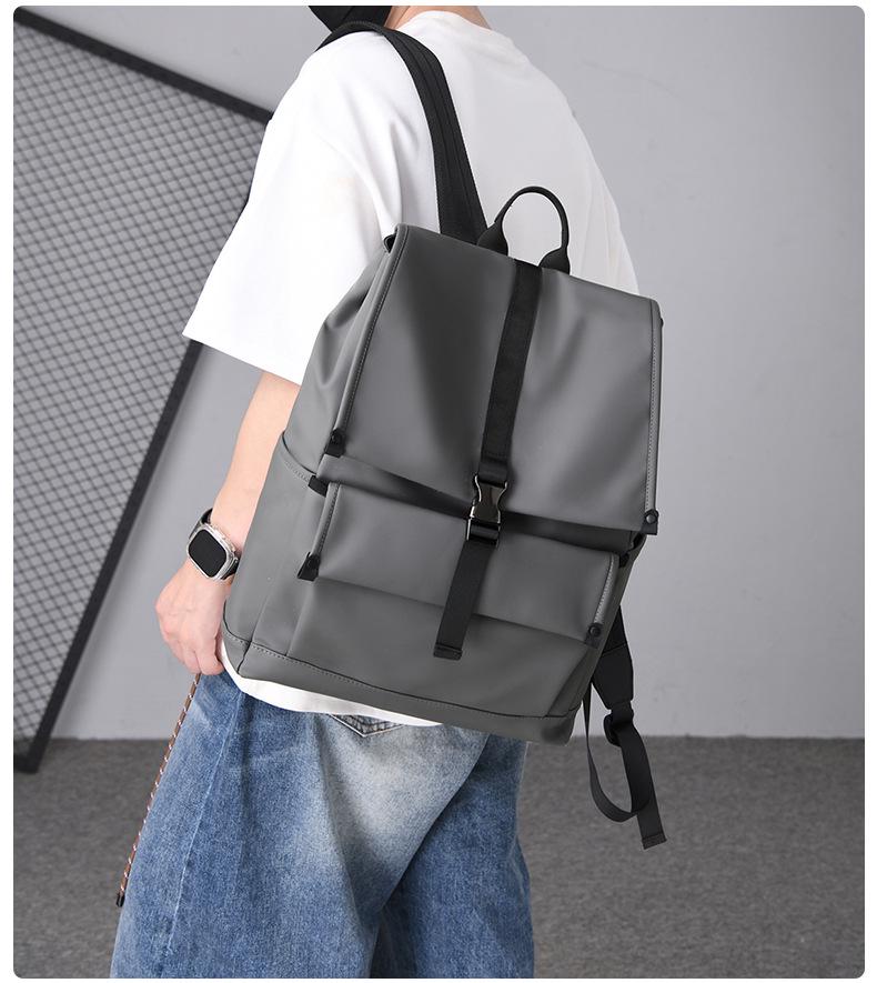Men's 2025 Trendy Waterproof Large-Capacity Laptop Backpack