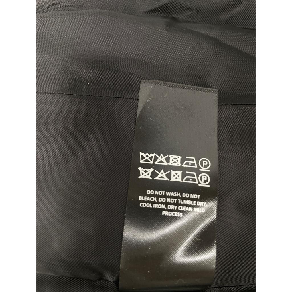 J.W.Anderson CO0100PG0011999 Black tapered tuxedo coat coat UK12 blackUsed