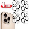4PCS Camera Lens Protector For iPhone17 16 11 12 13 14 15 Pro Max Protector Camara iPhone 15 Pro 17Air Accessories Lens Cover