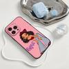 Fashion B-Bratz D-Doll Phone Case Phone Case For Iphone 17 16 15 11 13 14 Pro Max X Xr Xs Max 12mini Black Shell Cover Case