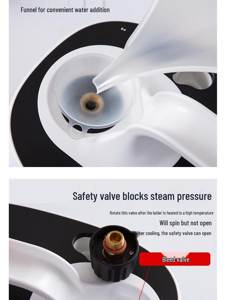 High-Temperature Steam Cleaner for Home, Auto Use, Formaldehyde Removal, & European/American Standards