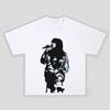 Billie Eilish portrait graphics 100cotton unisex shirt Y2k Oneck Short Sleeve Unisexs Womens fashion hiphop Tshirt fan gifts