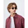 Gu Uv Cut Round Metal Sunglasses