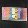 Peptide Vial Caps 3ml Glass Vials Silicone Reusable Seals Covers for 1/2/3ml Vials Fit Vial Holder Box Storage Accessories
