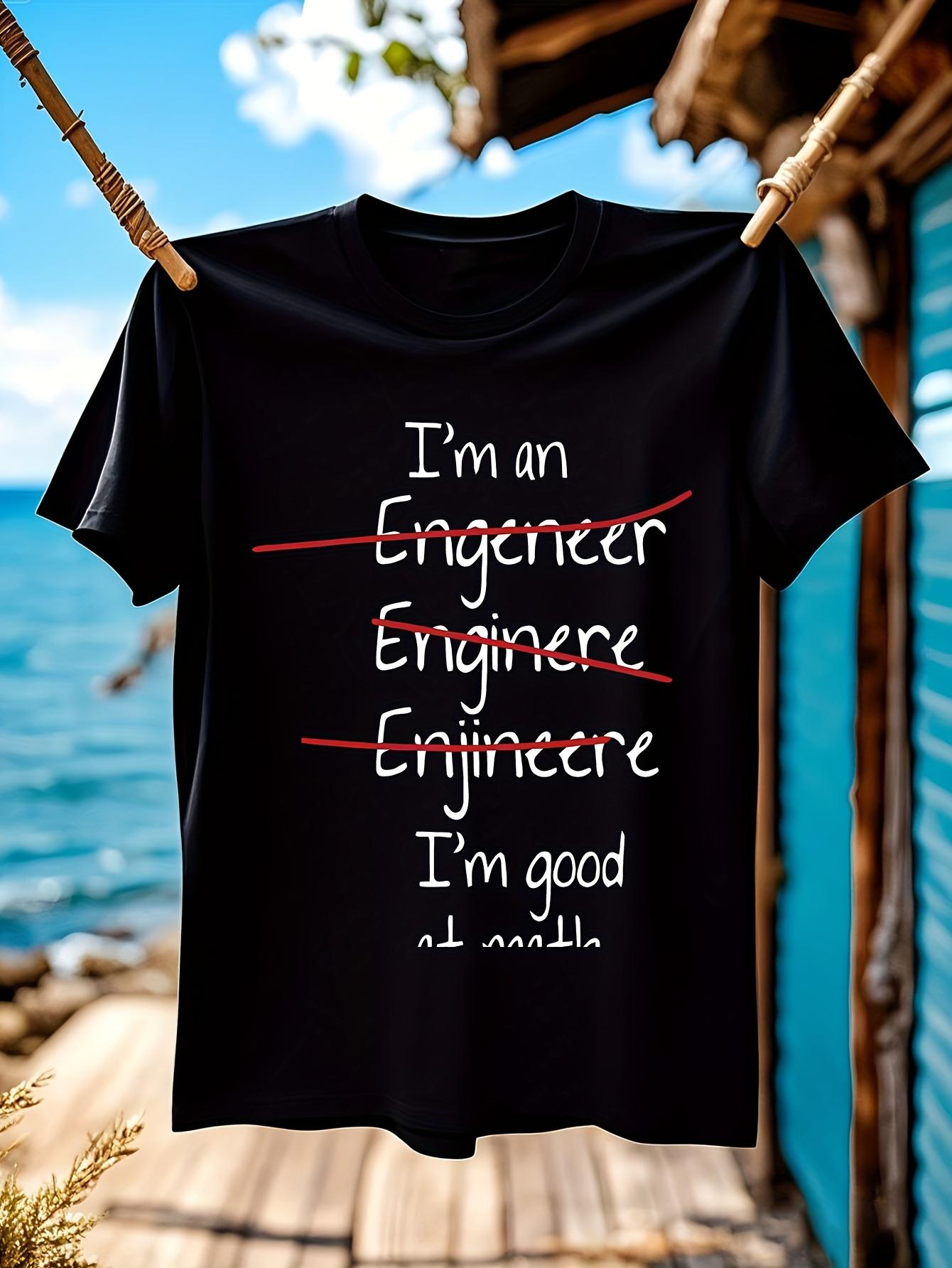 Engineer Joke Tshirt XL