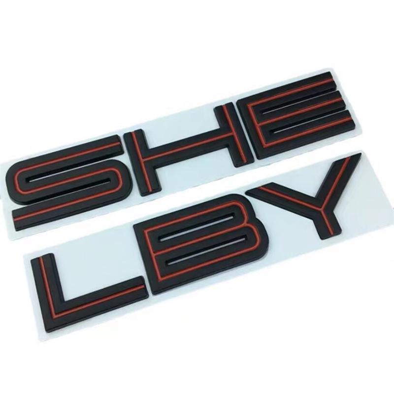 Ford Mustang Shelby Cobra GT 3D Kaput Amblemi Çıkartması