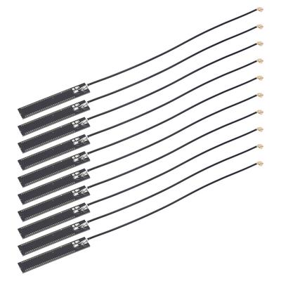 10τμχ Κεραία PCB 433MHz 3dBi Ευρεία Περιοχή Κάλυψης Γραμμή RG1.13 Γραμμική Πόλωση Διεπαφή IPEX