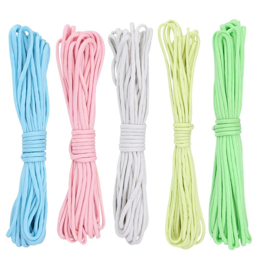 Tent 10m 550lb Load Suitable for Outdoor and Wind Protection Glow-in-the-dark Paracord, 9-core, Rope/guy Rope, Length, Capacity, Camping, Survival,