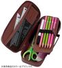 Raymay Fujii Pen Large Topliner Pink FSB602P Case, Capacity, Leather,