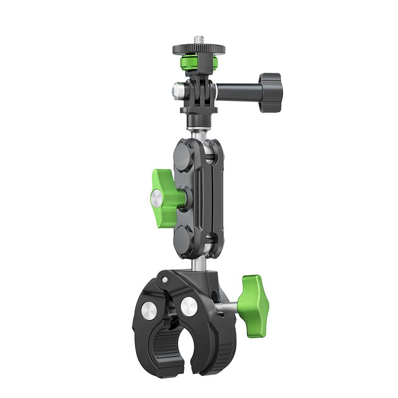 Aluminum Alloy Camera Aluminum Bike Motorcycle Black Crab Claw Camera Phone Holder Instaa 360 G0pro Universal Action Camera UBA-C1 чёрный