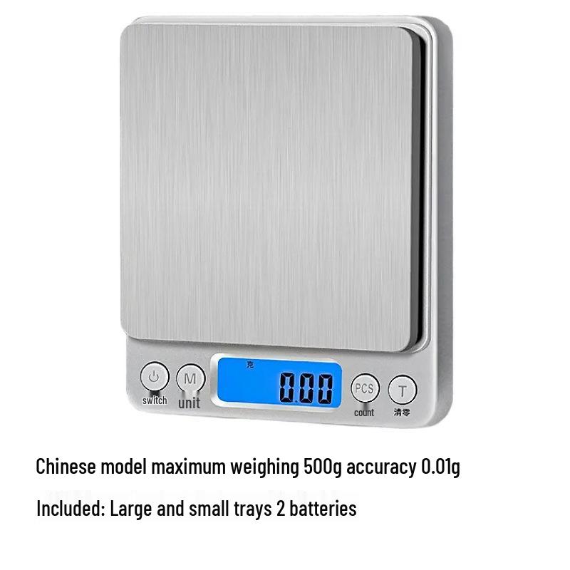 Rechargeable Stainless Steel Kitchen Food Gram Scale