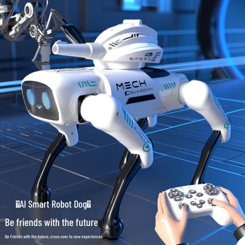 AI Bionic Combat Robot Dog with Remote & Voice Command
