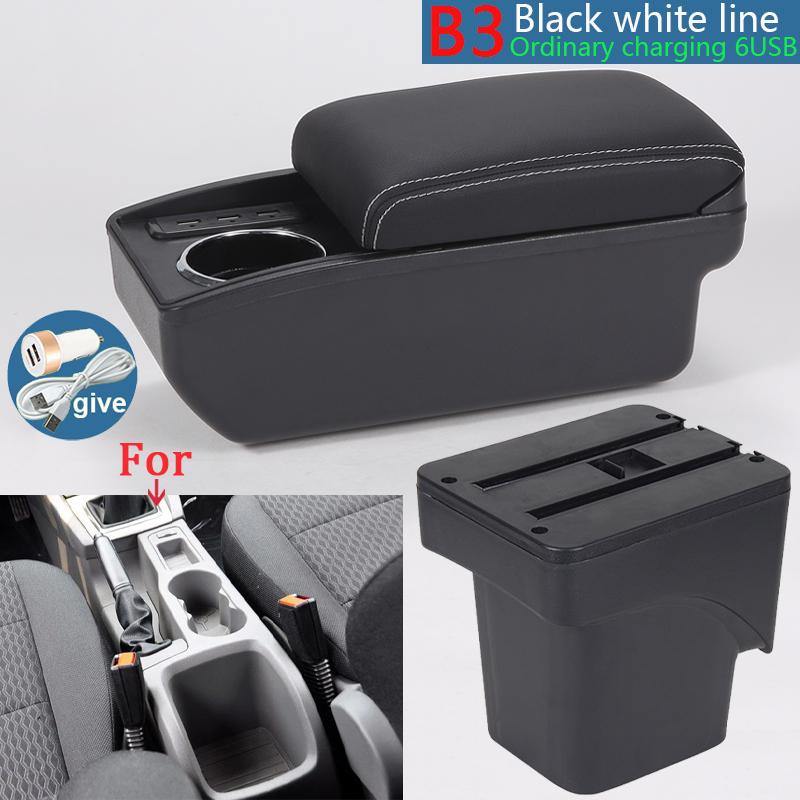 For Ford Focus 2 Armrest Box For Ford Focus Mk2 Car Armrest Accessories Dedicated Interior Details Retrofit Parts Storage Box