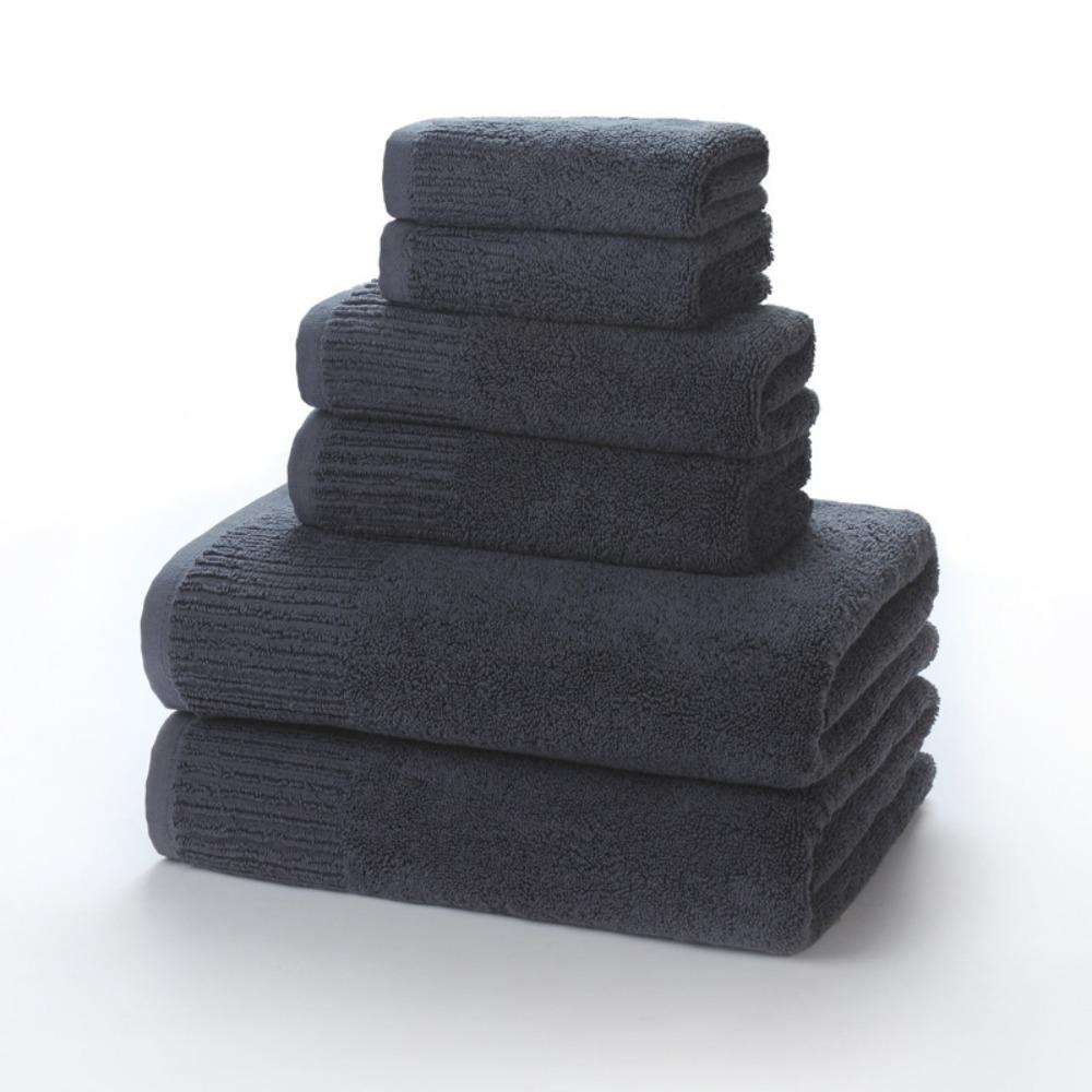 Spot large thickened cotton souvenir towel hotel men's sports face towel plain color broken gear water absorption
