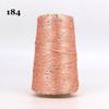 Sequin Cotton Yarn: 50g Fancy Skein for Hand & Machine Knitting