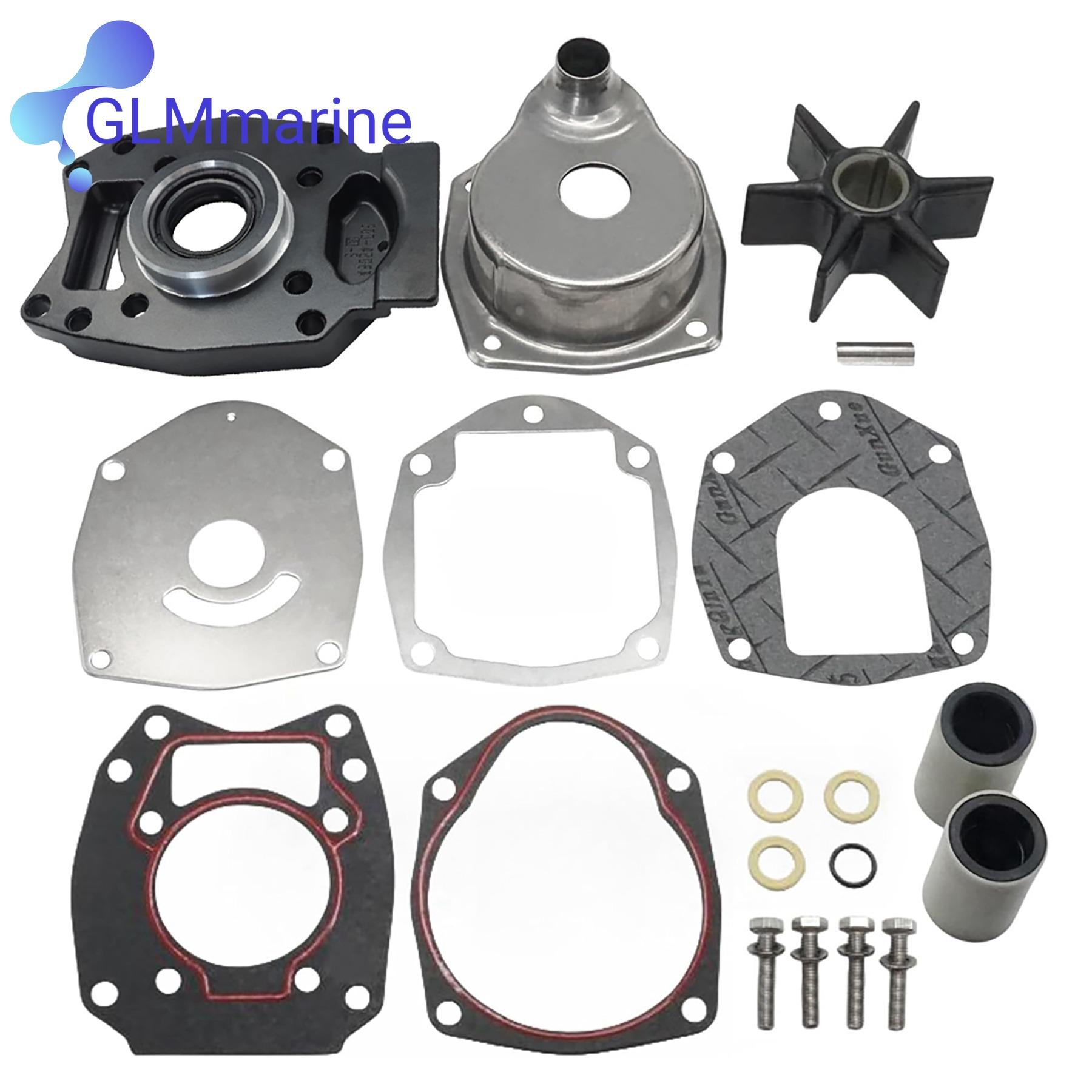 8M0113799 Water Pump Impeller Kit for Mercury Mariner 75 80 90 100 115 HP 2-Stroke 4-Stroke Outboard 46-8M0113799 46-43024A7 Repair Kit