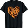 Heart Tiger Print T-Shirt