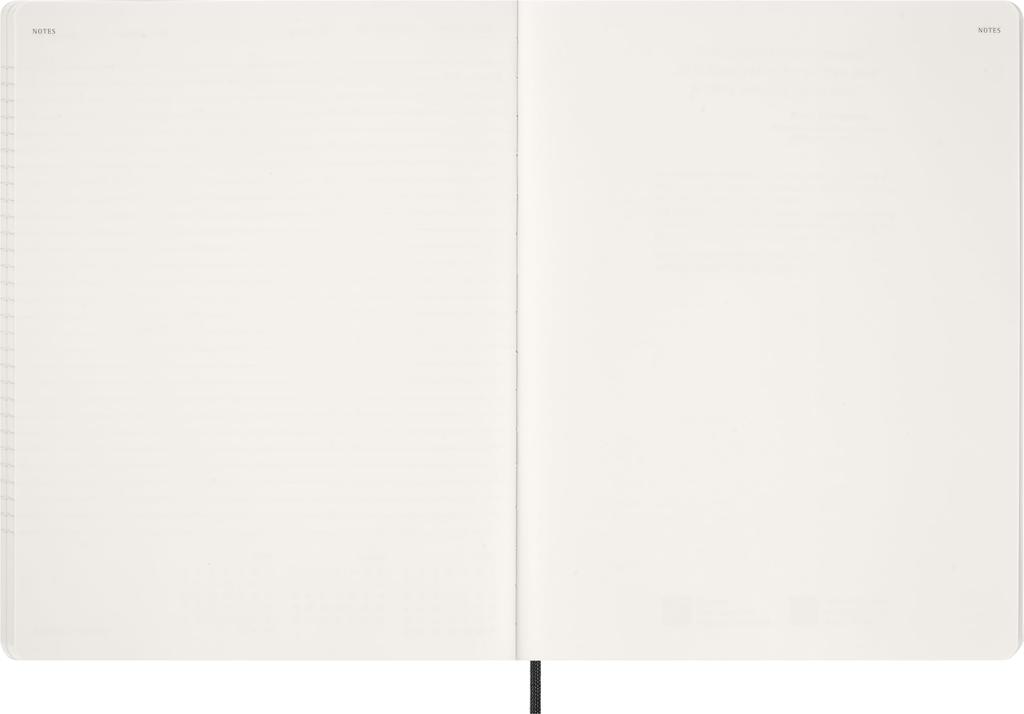 Moleskine 2025 July Spiral Academic Large Size W x 21cm Soft DSSPB12AMWH3Y26 Planner, Start, 12-Month Diary, (13cm H), Cover, Black,