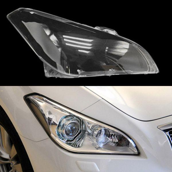 Transparent Right Front Headlight Lens Cover for Infiniti - 1 Piece