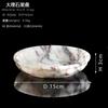 Marble Round Serving Tray Living Room Decor Luxury Minimalist Fruit Dish Jewelry Display Stand