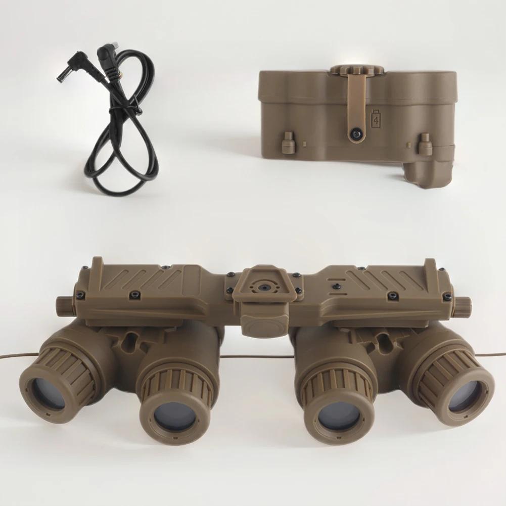 GPNVG 18 Tactical Helmet Binocular Model No Function Military Dummy Binoculars Airsoft Hunting Tactical Binoculars Movies Props