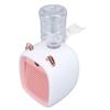 Desktop Cooling Fan Little Fox Shaped Misting USB Rechargeable 800mah Mini Desktop Air Cooler Fan