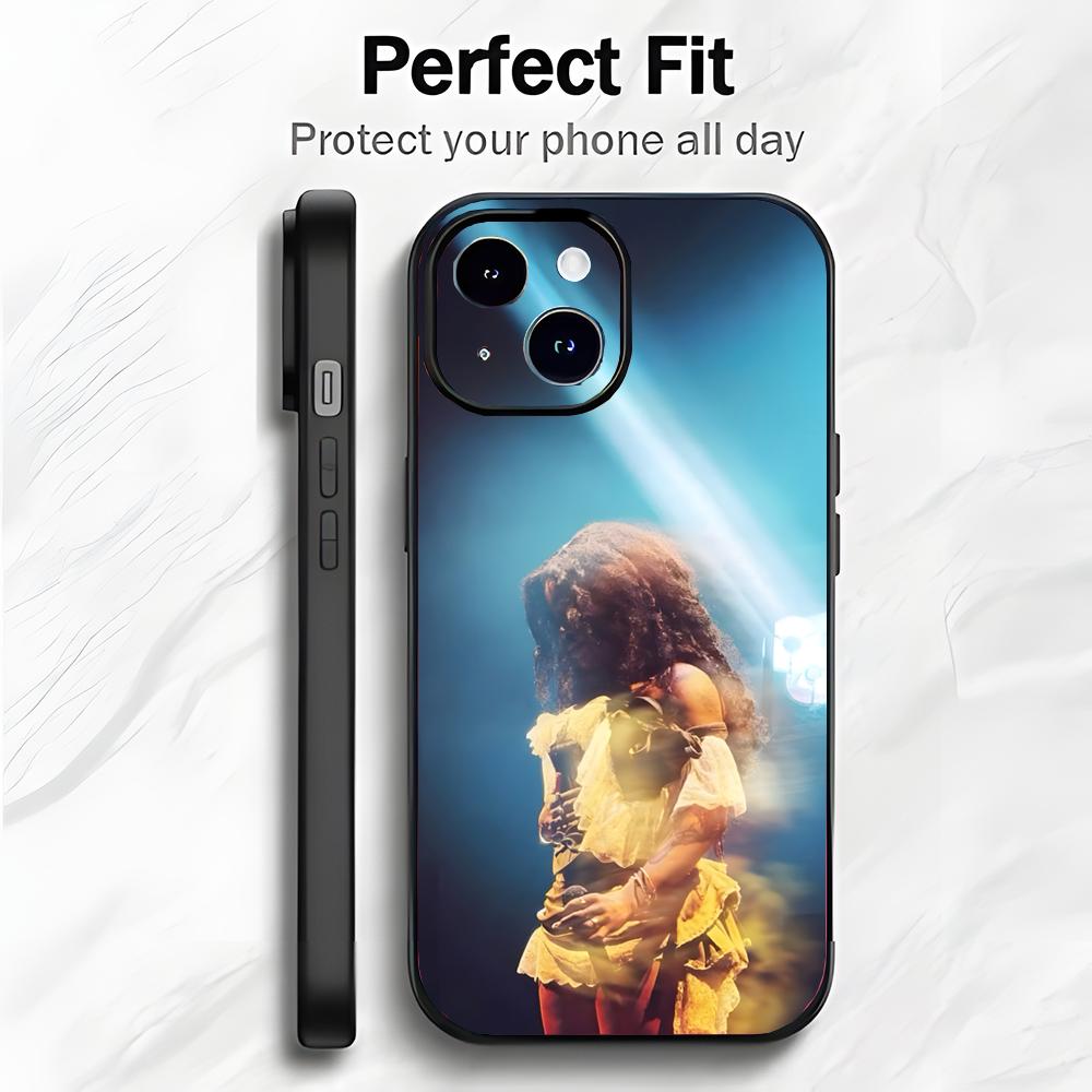 Soulful R&B American Singer S-SZA Phone Case Phone Case Trend Soft Packaging Lightweight For iPhone17 16 15 14 ProMax