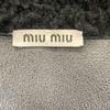 MIUMIU [Domestic Regular] MPS377 1CQY Sheepskin Mouton Coat 42 blackUsed