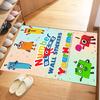 Numberblocks Customize Text Carpet Perfect for Playrooms Bedrooms Balcony Hallway Antislip Carpet Office home decor Perfect Gift for Women/Men